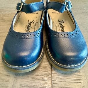 Footmates Navy Mary Jane Kids Shoes